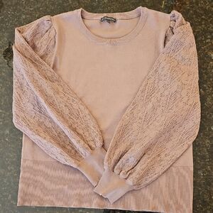 Adrianna Papell Mauve Knit Top